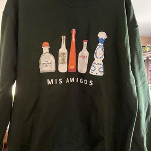 Mis Amigos casual round neck sweatshirt